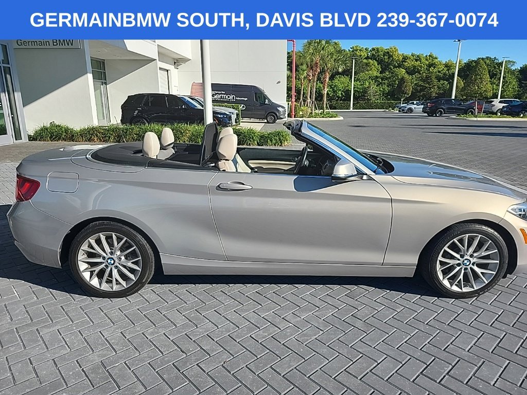 Used 2016 Moonlight Silver Metallic BMW 228i image 7