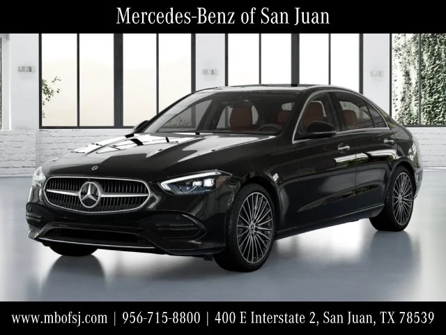 New 2027 Black Mercedes-Benz C 300 image 1