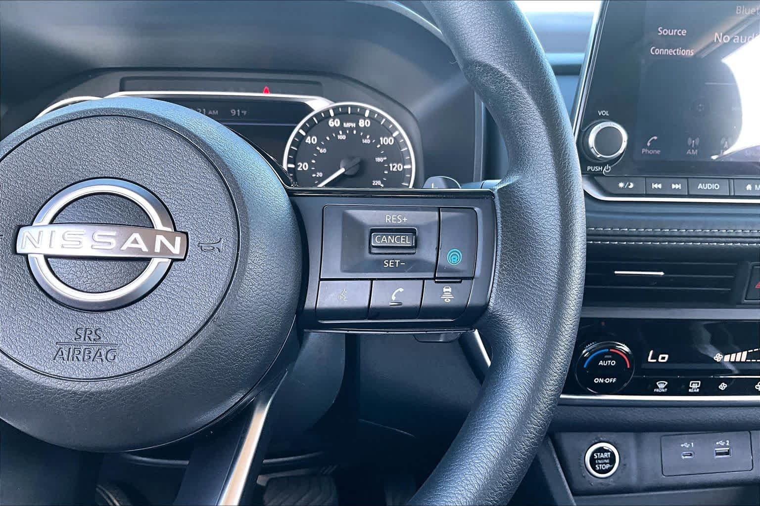 Used 2023 Super Black Nissan SV image 21