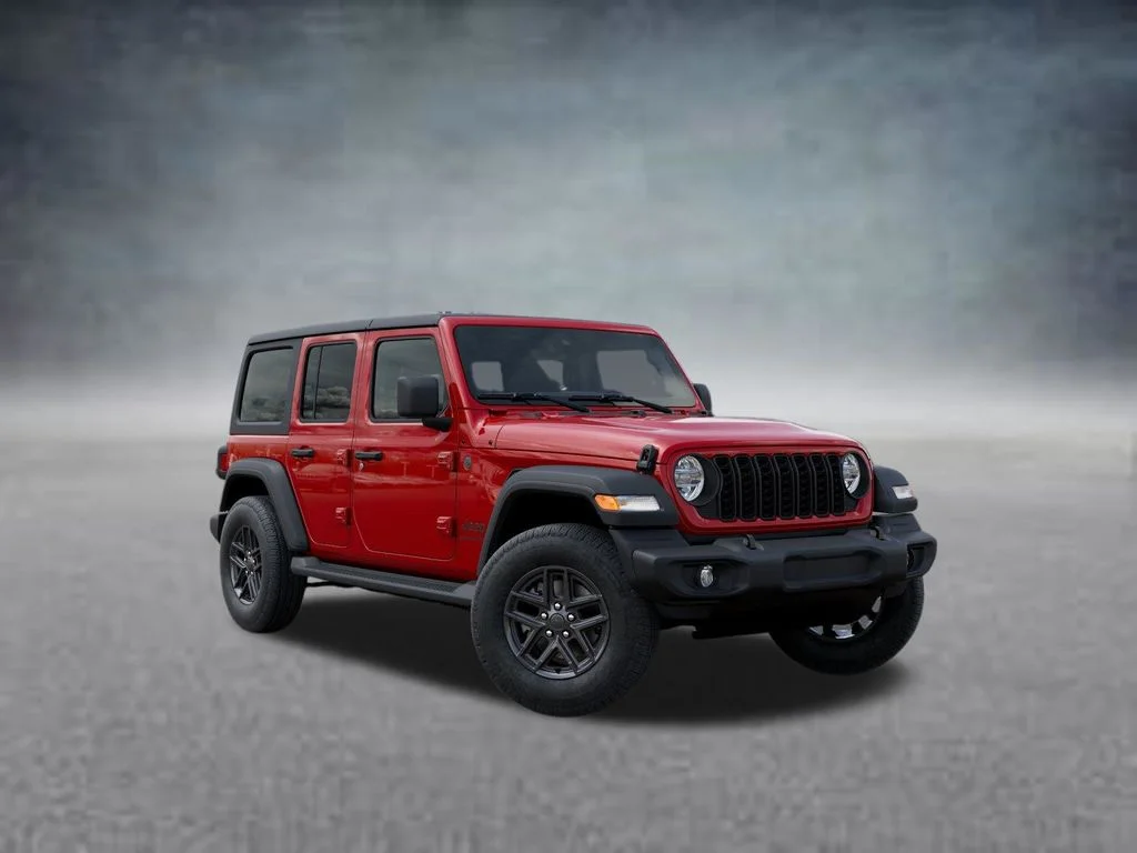 New 2026 Firecracker Red Clear-Coat Exterior Paint Jeep Sport S image 5