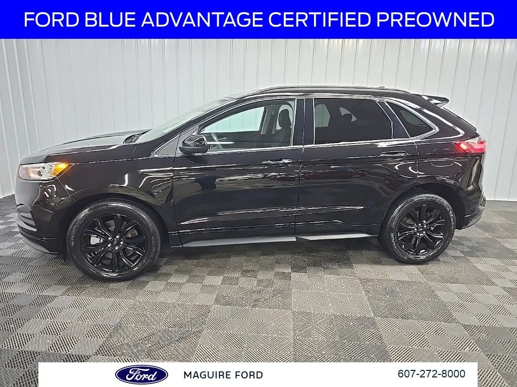 Certified Used 2022 Black Ford SE image 6