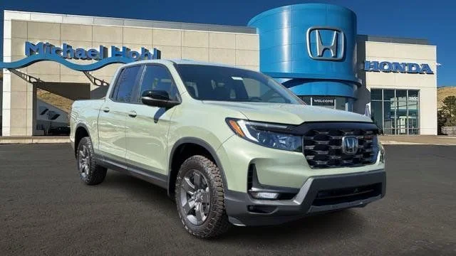 New 2026 Ash Green Metallic Honda TrailSport image 1
