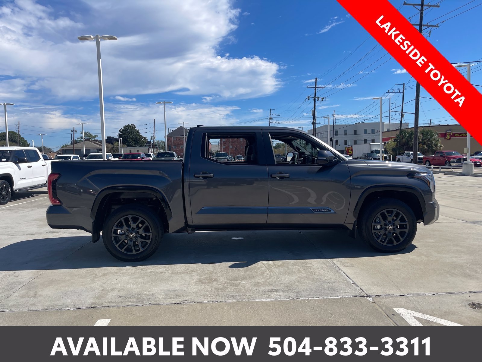 Certified Used 2026 Gray Toyota Platinum image 7