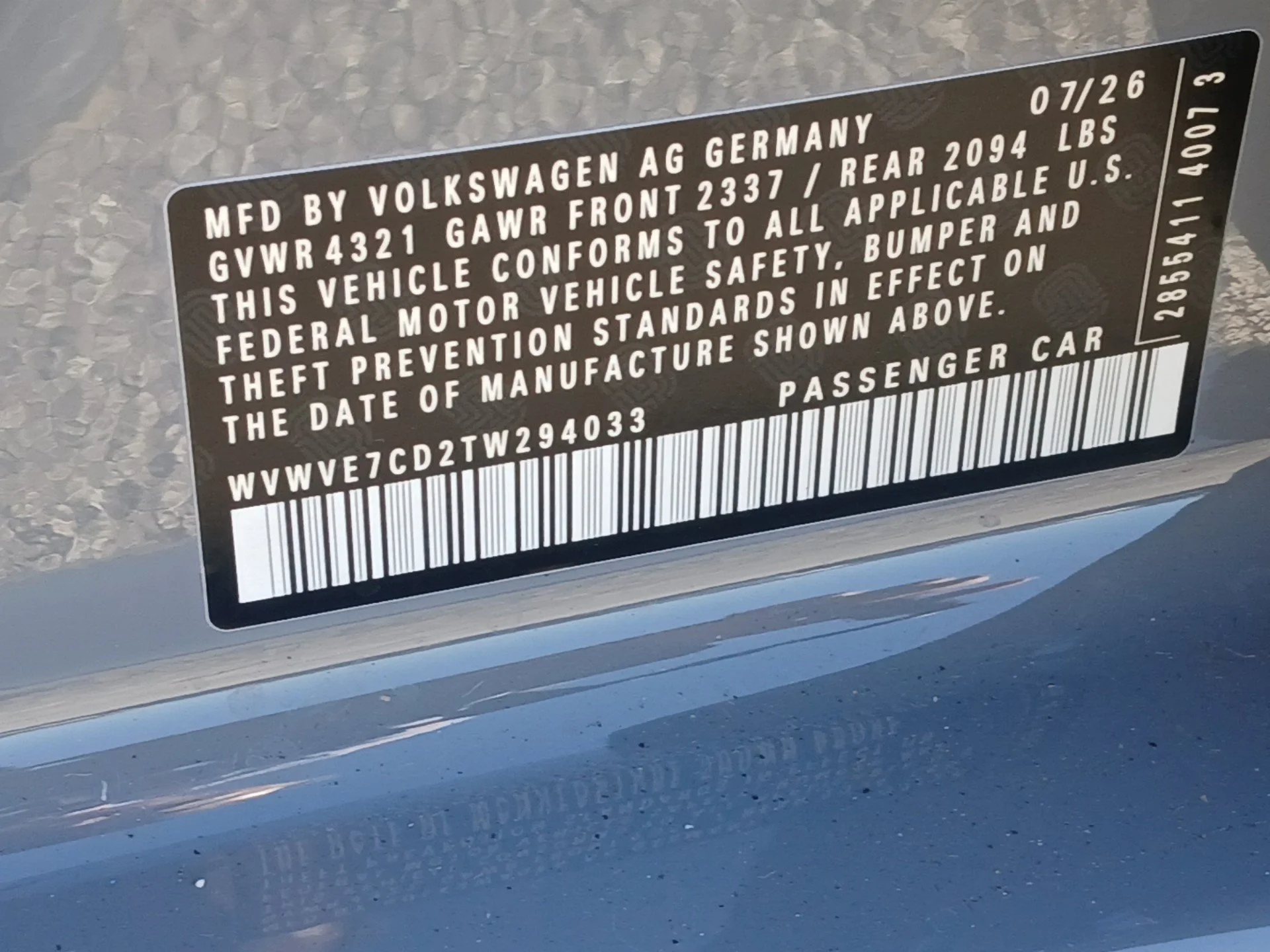 New 2026 Moonstone Gray Volkswagen 2.0T Autobahn image 18