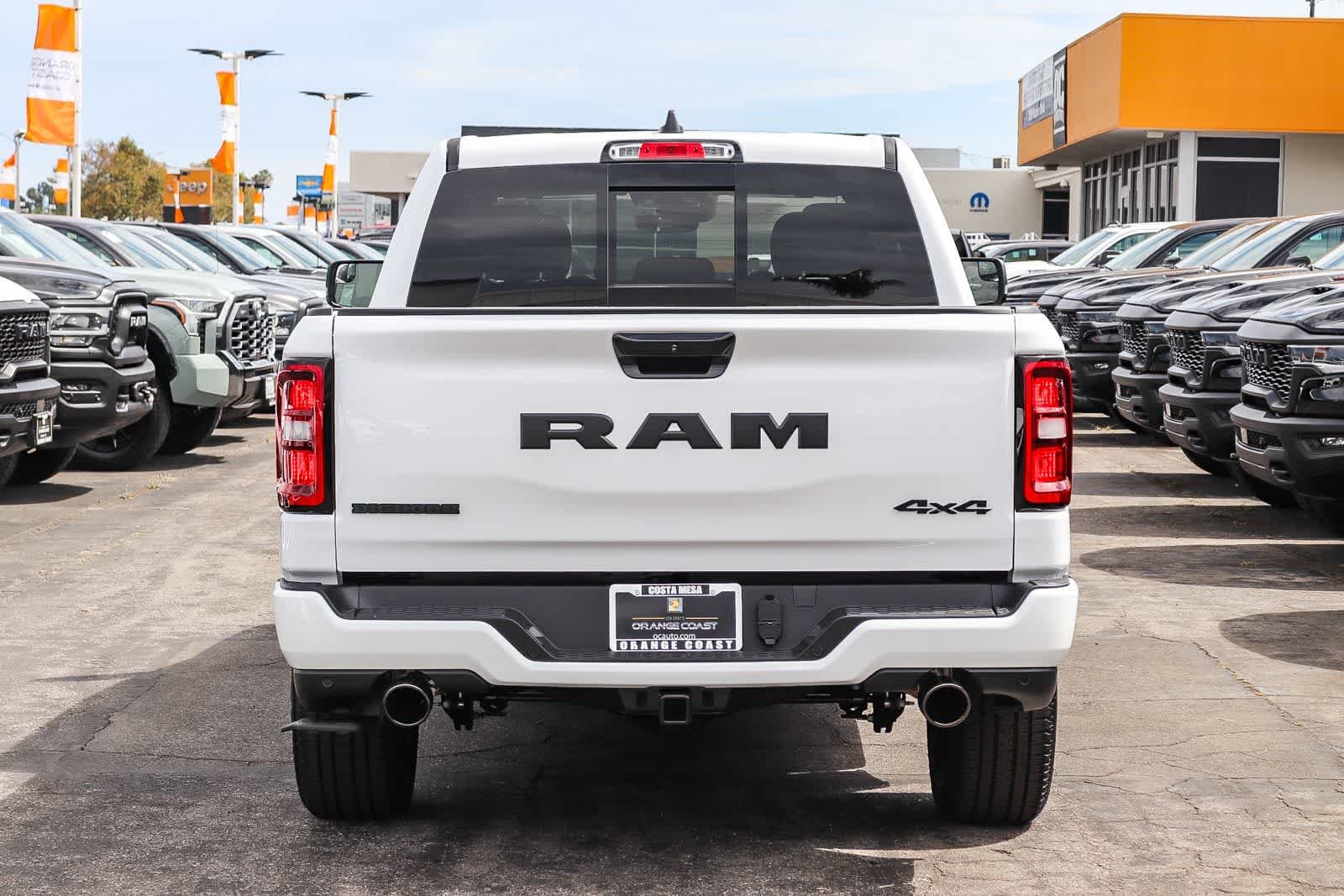 New 2026 Bright White Clear-Coat Exterior Paint RAM Big Horn image 5