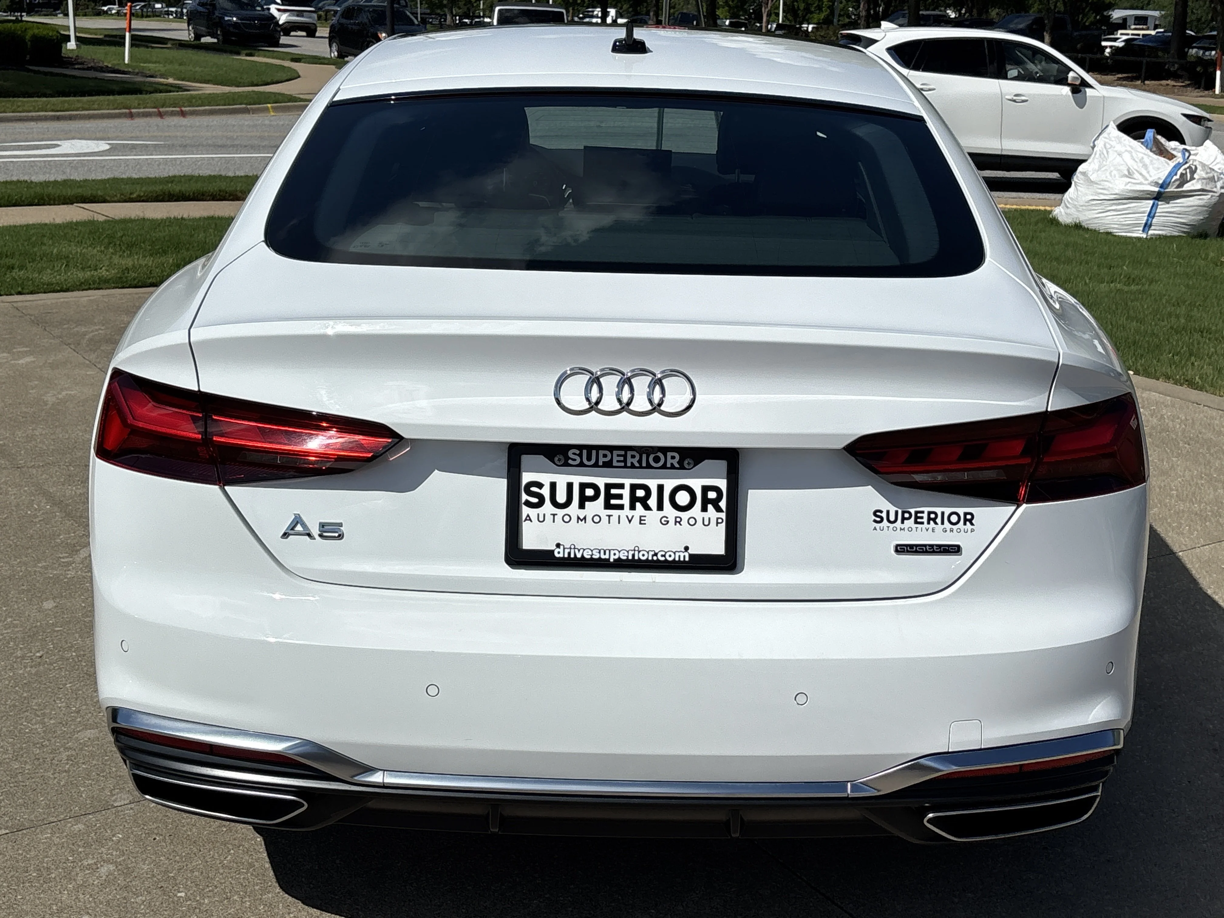 Used 2024 Arkona White Audi 45 S line Premium Plus AWD image 4