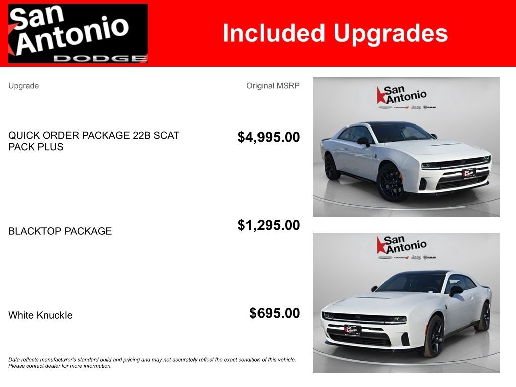 New 2026 White Knuckle Dodge Scat Pack Plus image 6