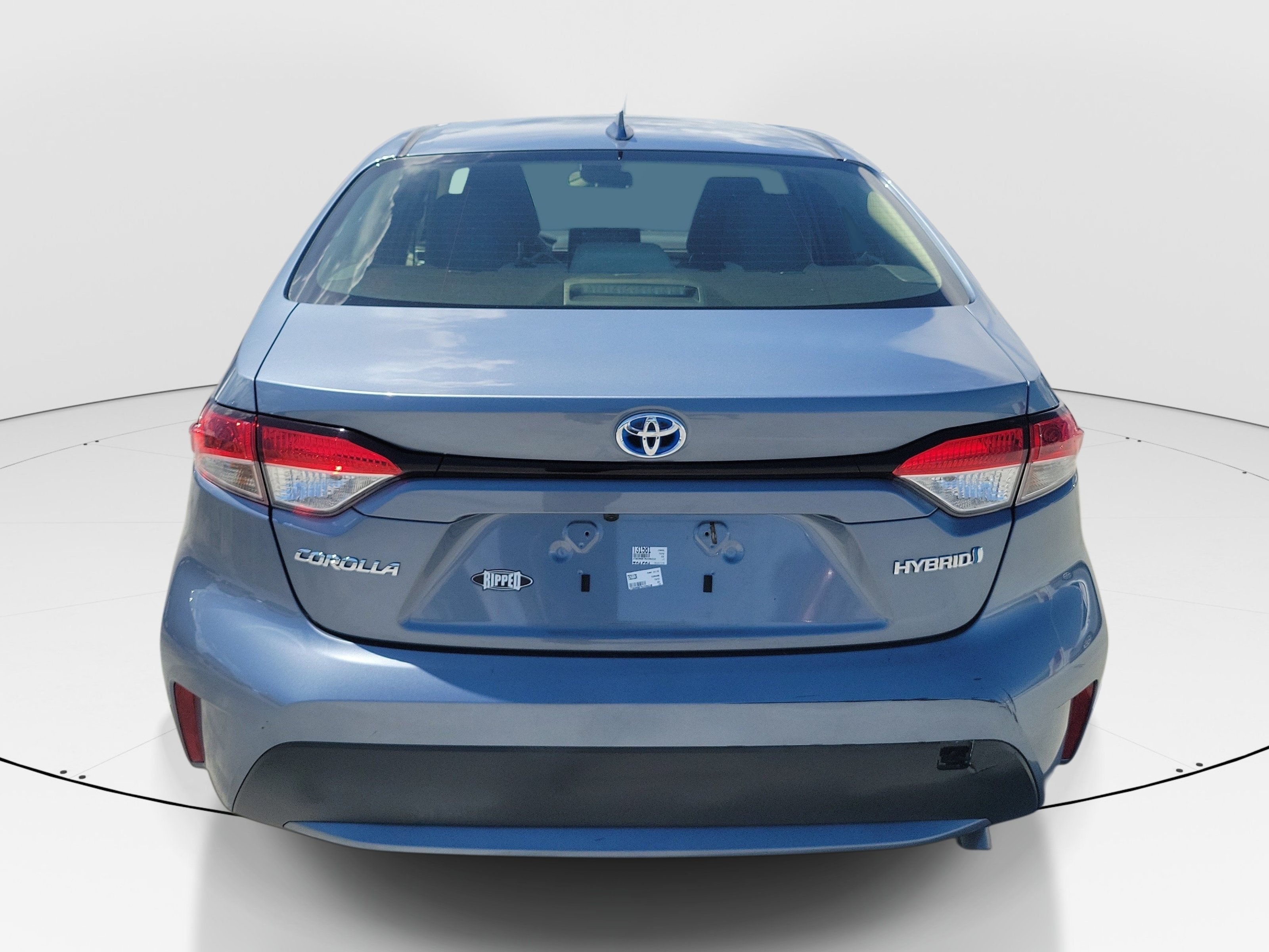 Certified Used 2022 Celestite Toyota Hybrid LE image 5