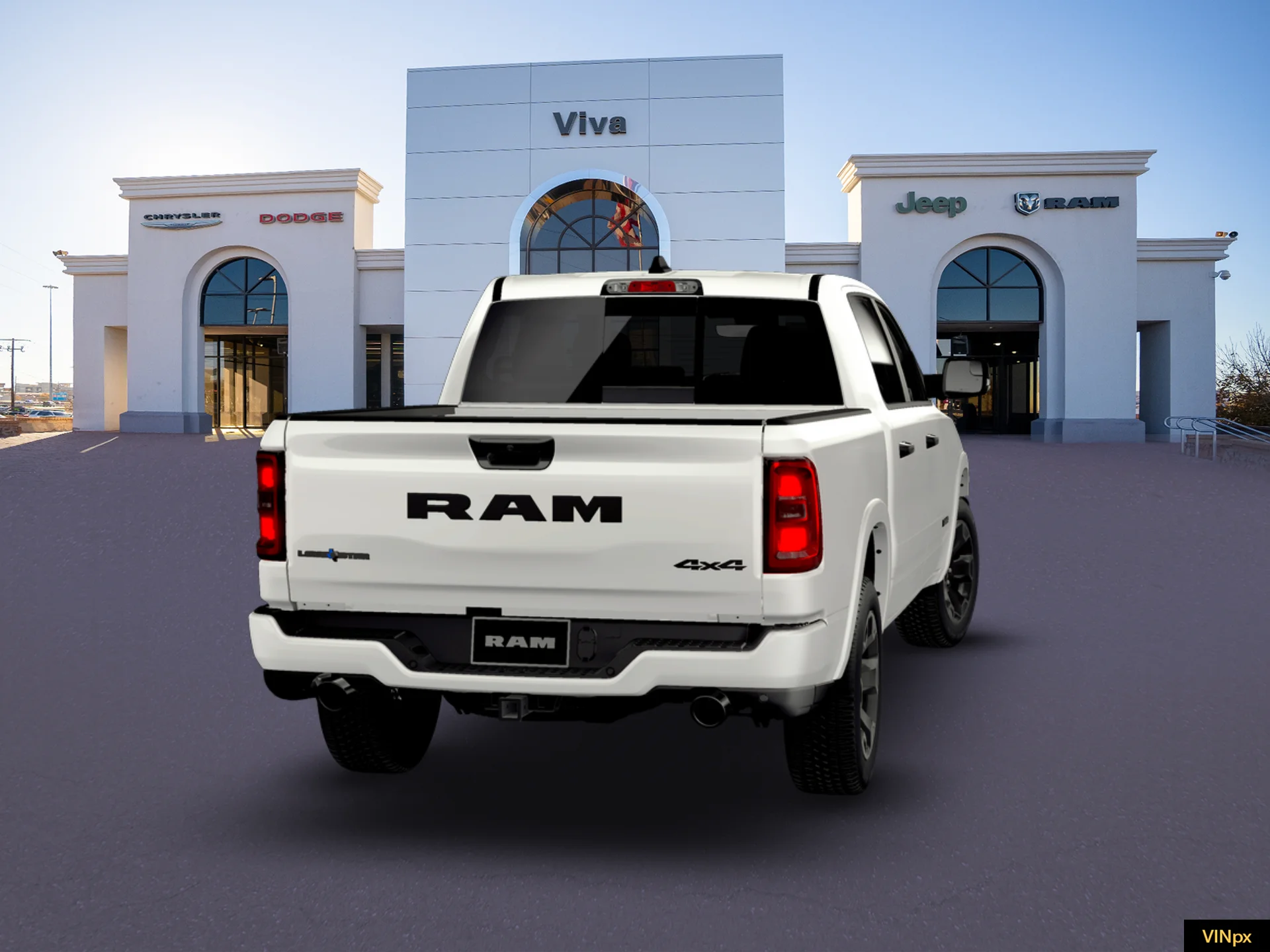 New 2026 Bright White Clear-Coat Exterior Paint RAM LONE STAR image 14