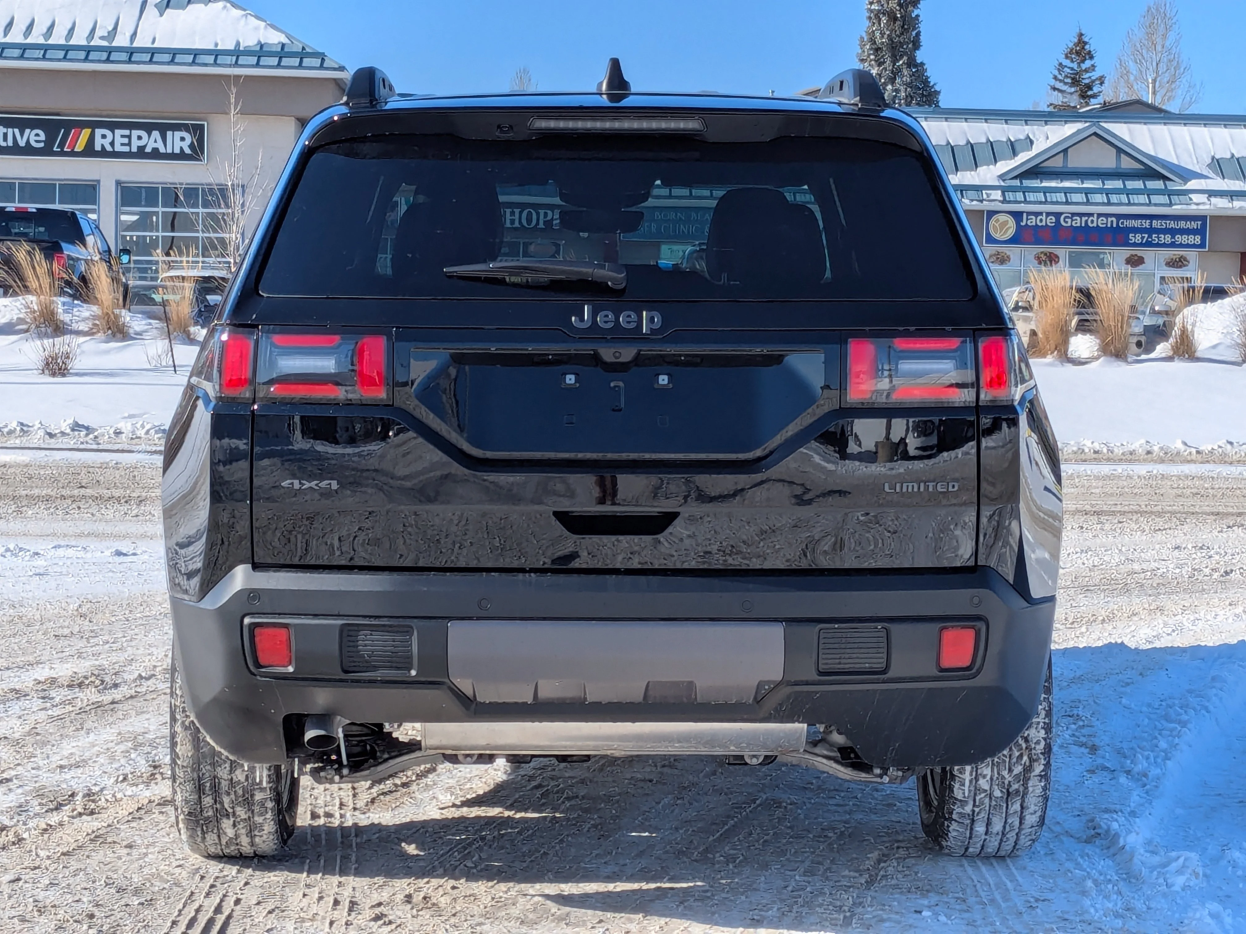 New 2026 Black Jeep Limited - - 1.6L Turbo Hybrid - Power Liftgate - Wireless Charging - Active Driving Assist & More image 7