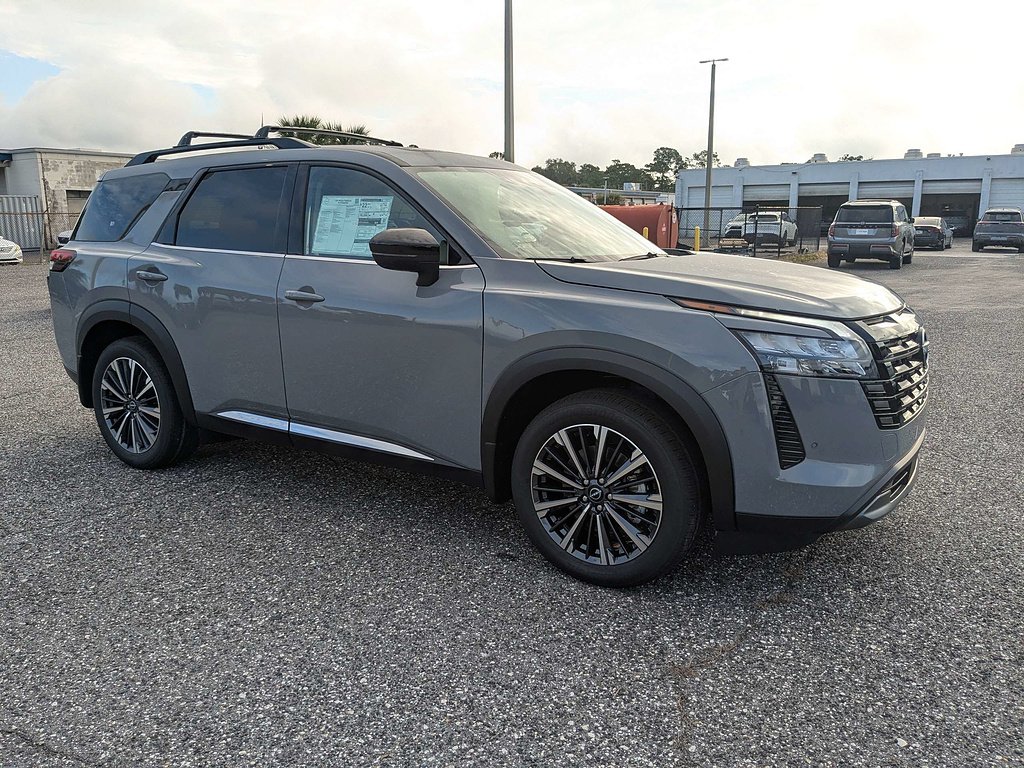 New 2026 Boulder Gray Pearl Nissan Platinum image 2
