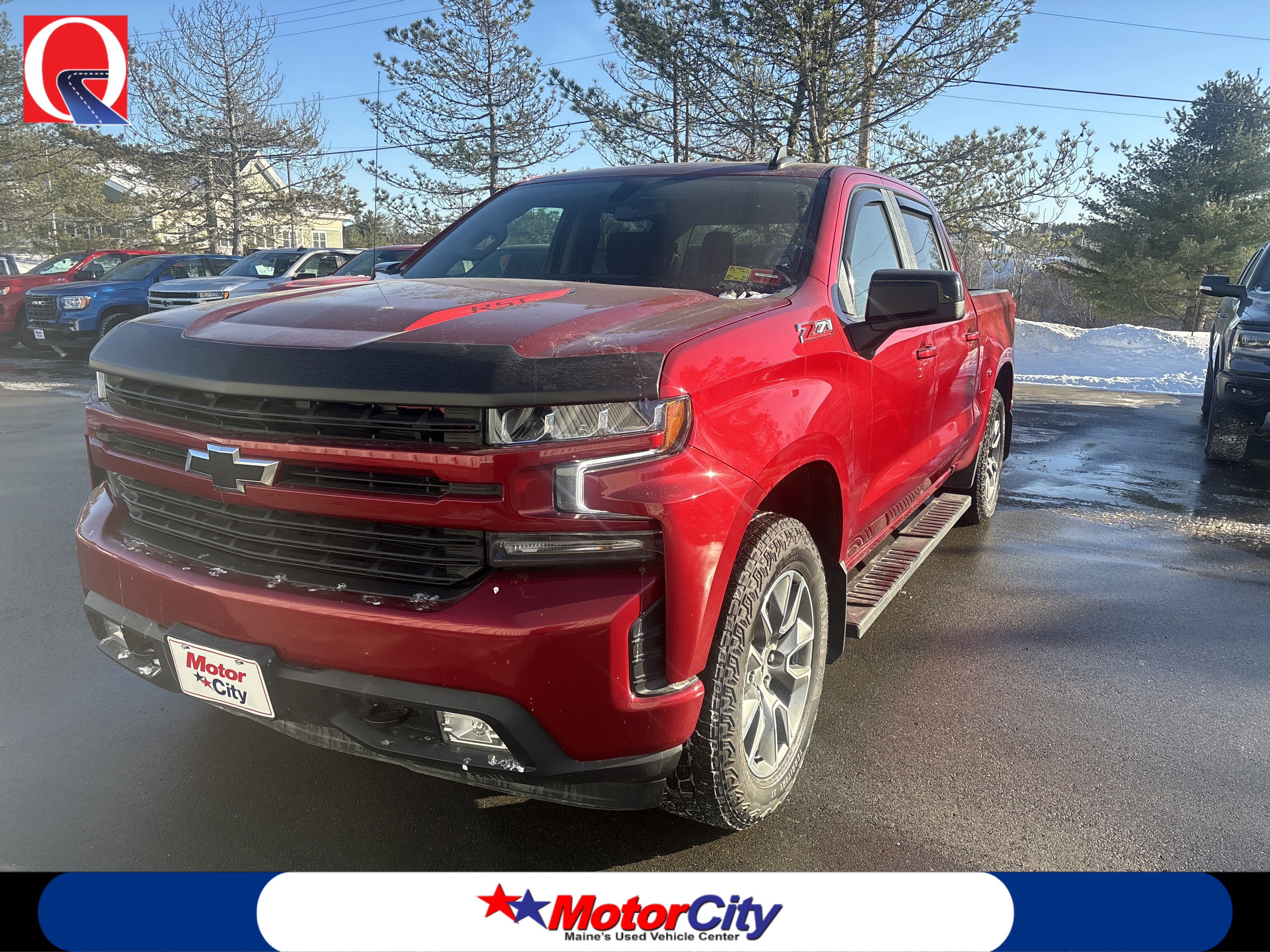 Used 2022 Cherry Red Tintcoat Chevrolet RST image 1