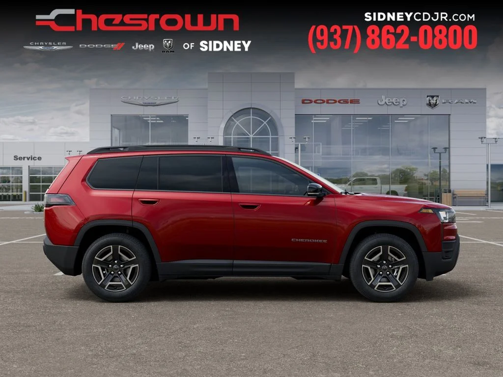 New 2026 Red Hot Pearl-Coat Exterior Paint Jeep Limited image 21