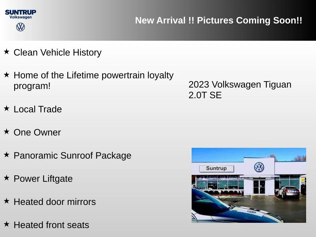 Used 2023 Silver Volkswagen 2.0T SE image 2