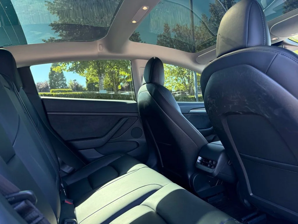 Used 2021 Solid Black Tesla Standard Range Plus image 18