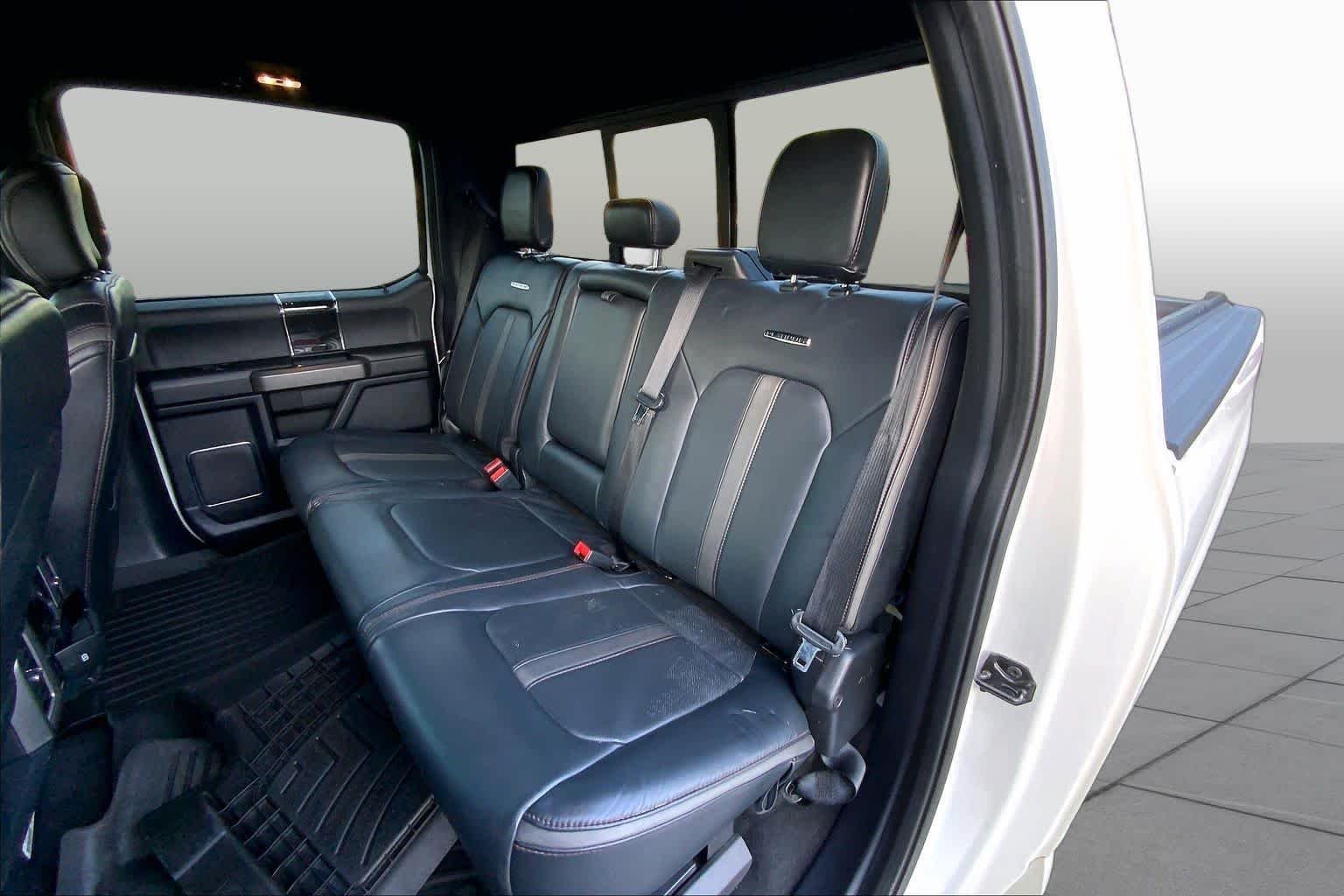 Used 2022 Star White Metallic Tri-Coat Ford Platinum image 18