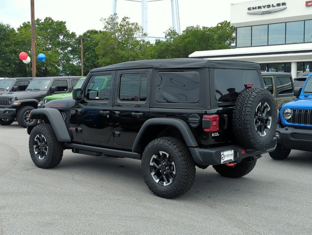 New 2026 Black Clear-Coat Exterior Paint Jeep Rubicon image 5