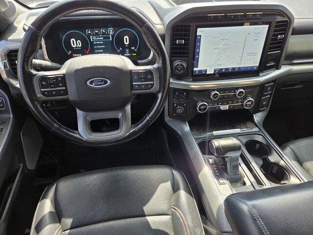Used 2021 Agate Black Metallic Ford LARIAT image 26