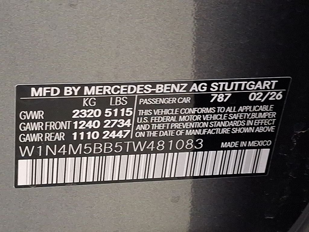New 2026 Mountain Grey Metallic Mercedes-Benz GLB 35 AMG® image 26