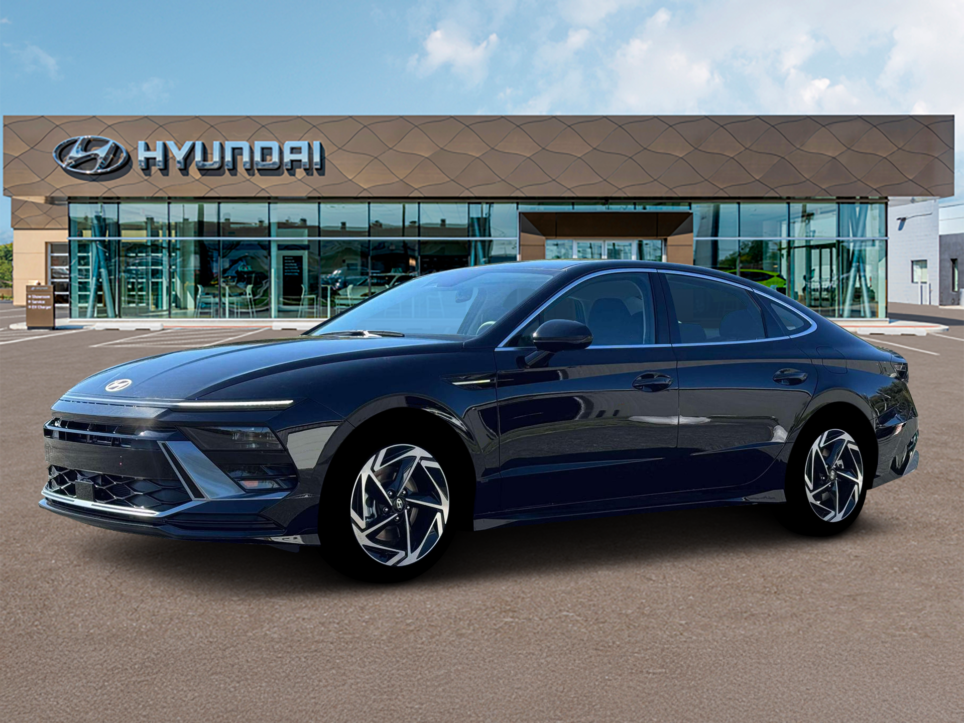 New 2026 Abyss Black Hyundai SEL Sport image 2