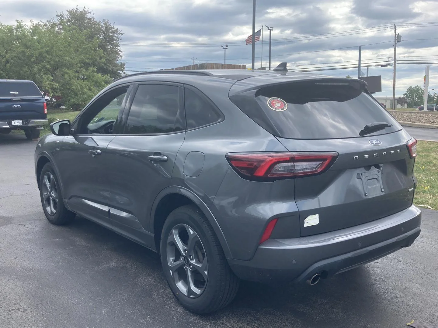 Used 2023 Carbonized Gray Ford ST-Line image 5