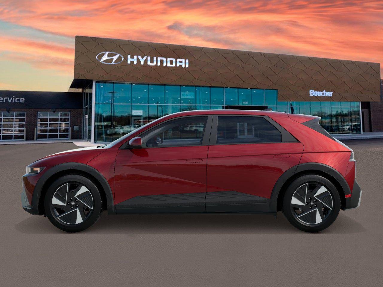 New 2026 Ultimate Red Hyundai SEL image 3