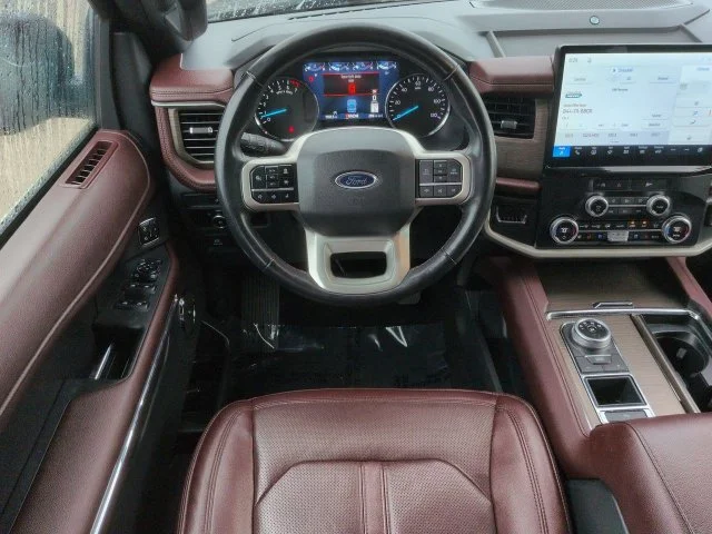 Certified Used 2024 Dark Matter Gray Metallic Ford Limited image 18