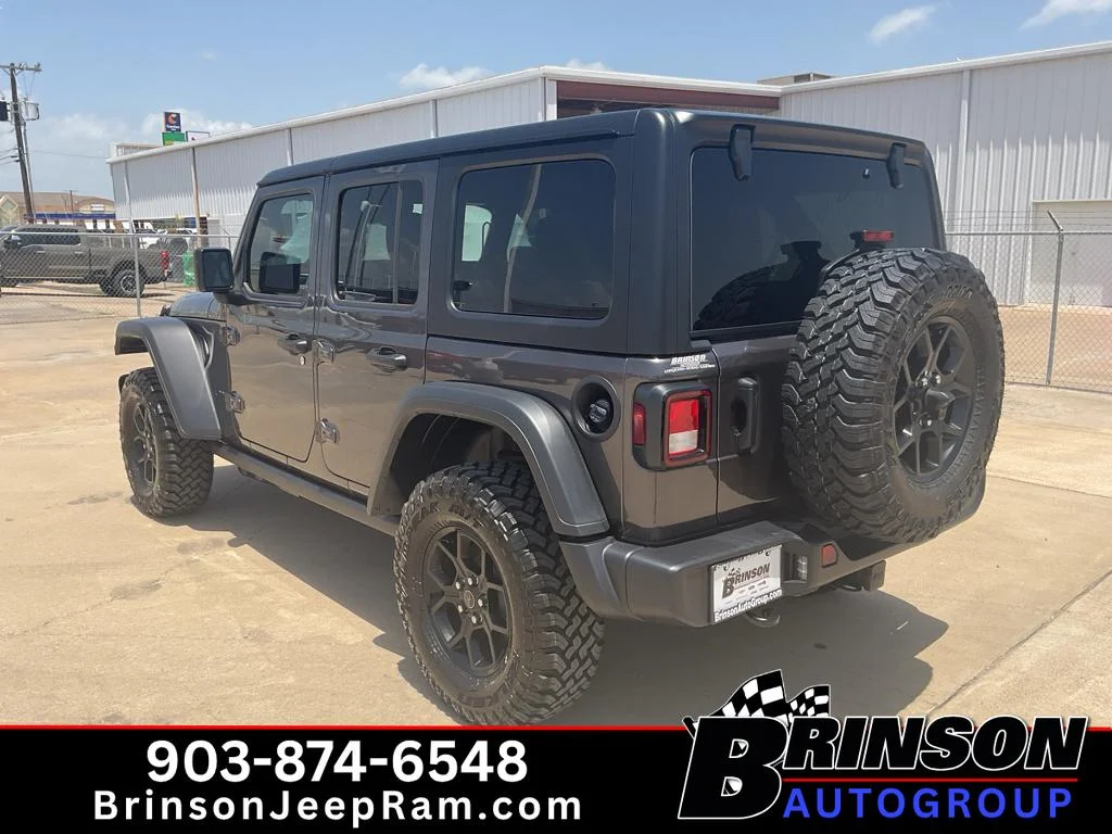 Used 2026 Granite Crystal Metallic Clearcoat Jeep Willys image 5