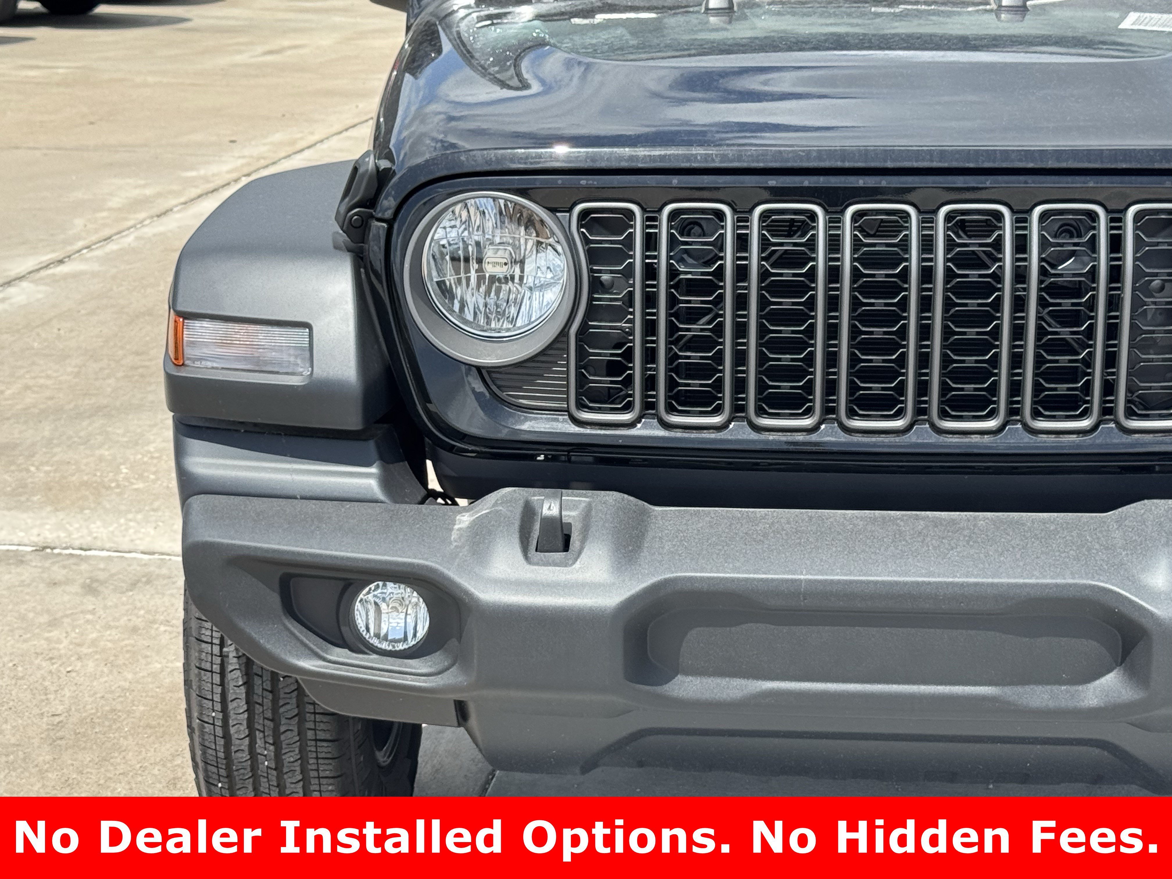 New 2026 Black Clear-Coat Exterior Paint Jeep Sport image 5