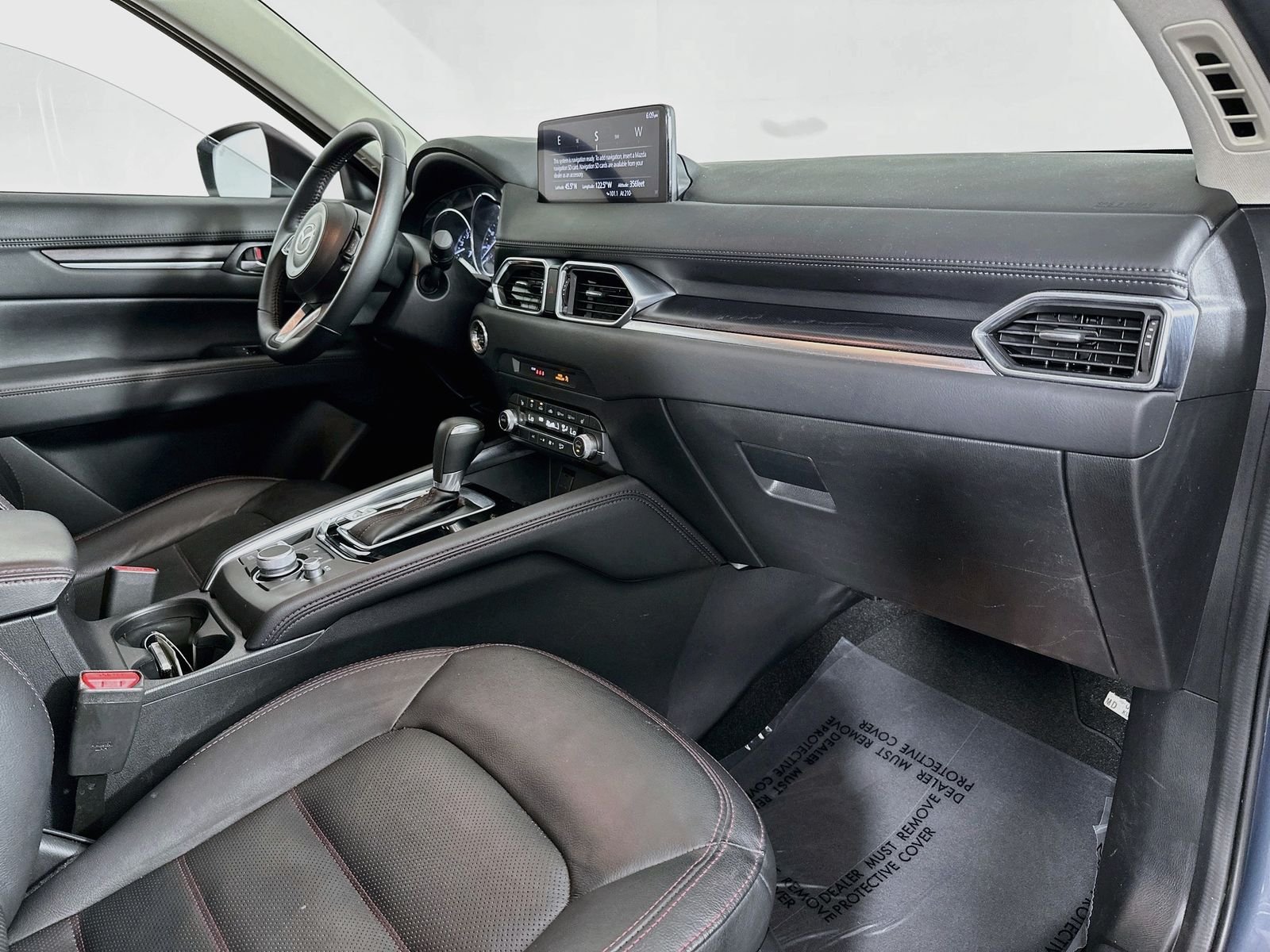 Used 2022 Gray Mazda 2.5 S Carbon Edition One Owner Sunroof Radar Cruise image 30