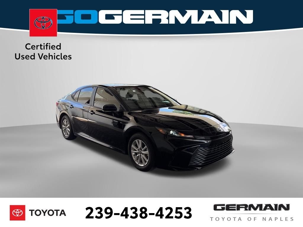 Certified Used 2025 Black Toyota LE image 9