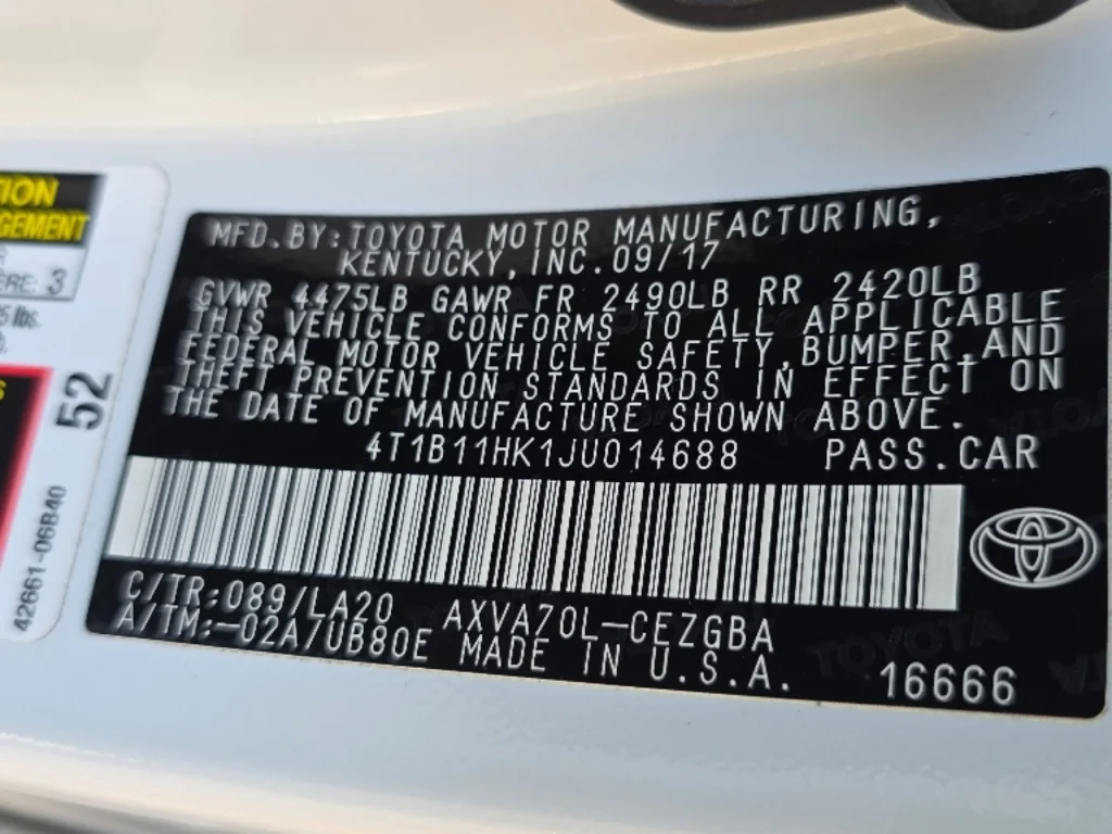 2018 Toyota Camry XLE - Photo 35