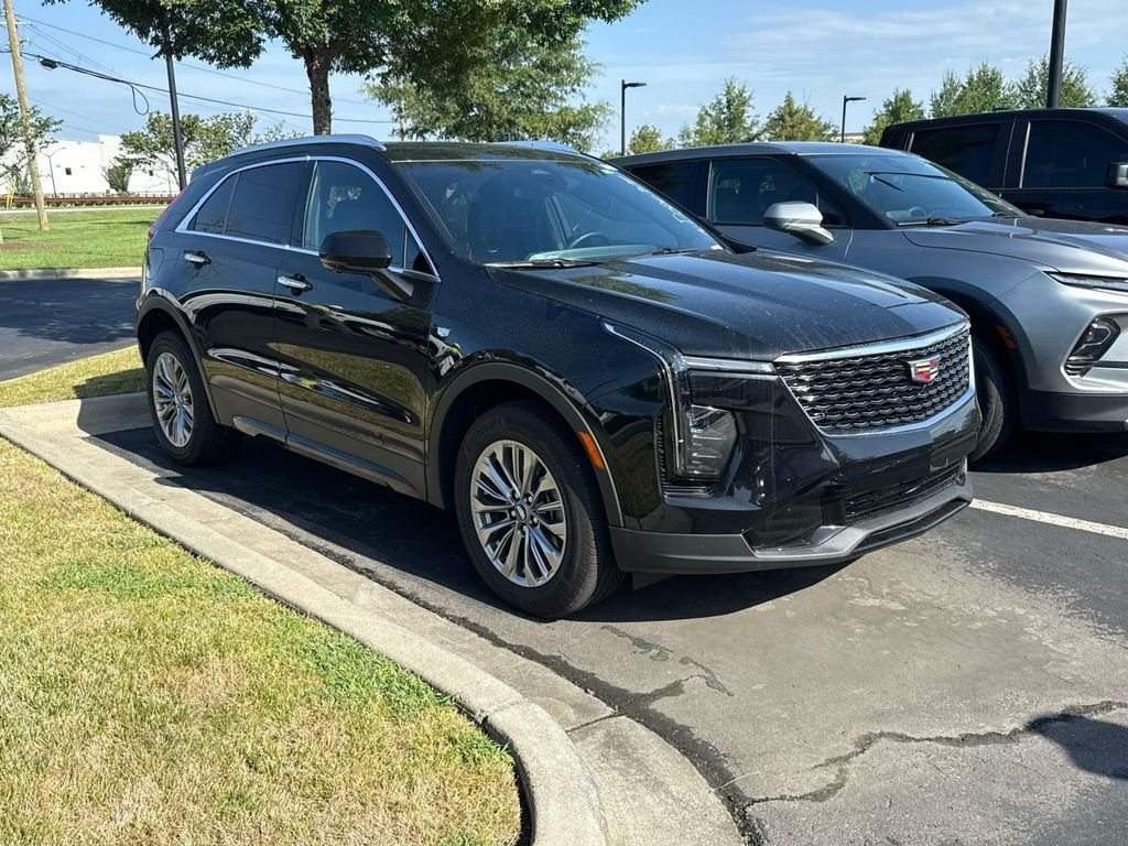 Used 2025 Stellar Black Metallic Cadillac AWD Premium Luxury image 3
