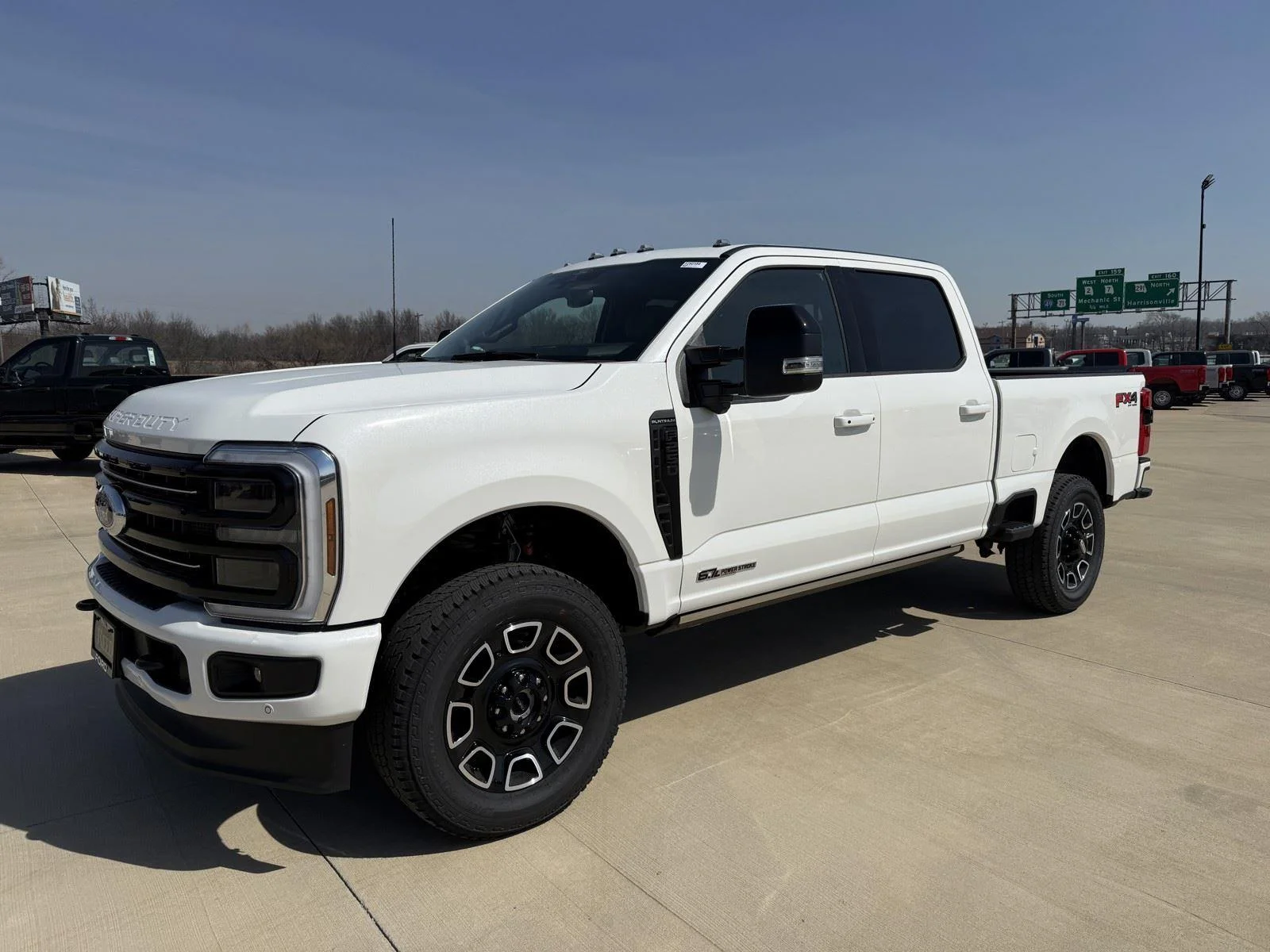 New 2026 Star White Metallic Tri-Coat Ford F-250® Platinum® image 4
