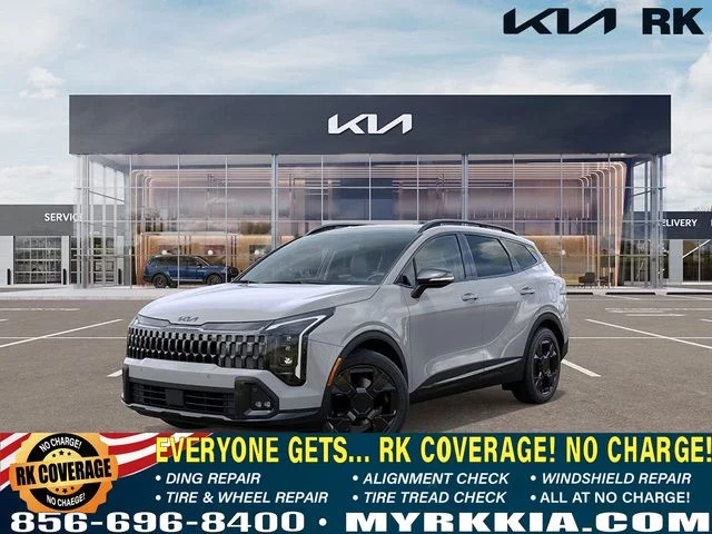 New 2026 Gray Kia X-Line image 1