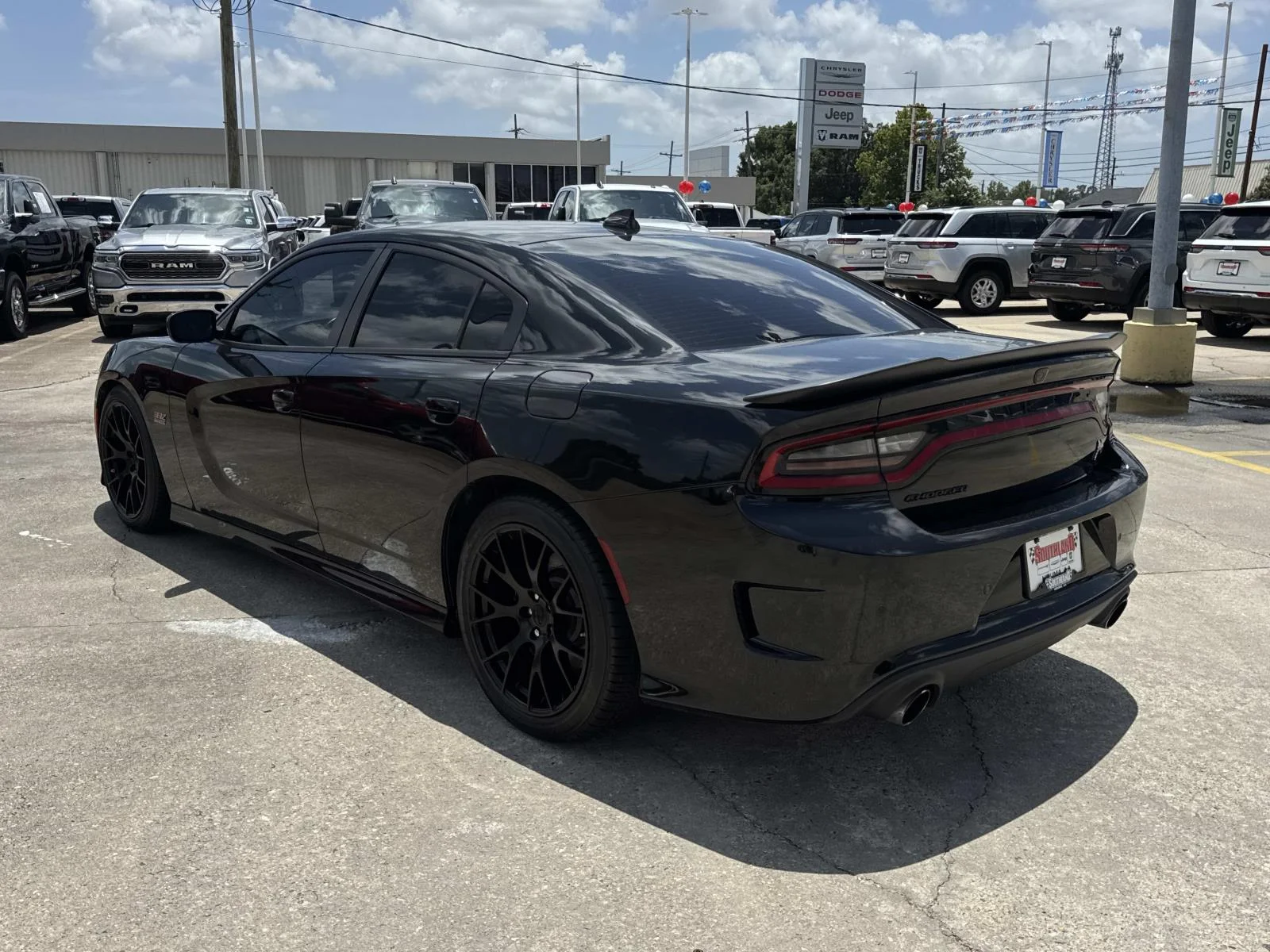 Used 2022 Pitch Black Clearcoat Dodge Scat Pack image 5