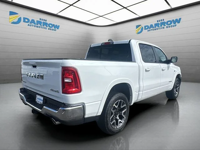 New 2026 Bright White Clear-Coat Exterior Paint RAM Laramie image 6