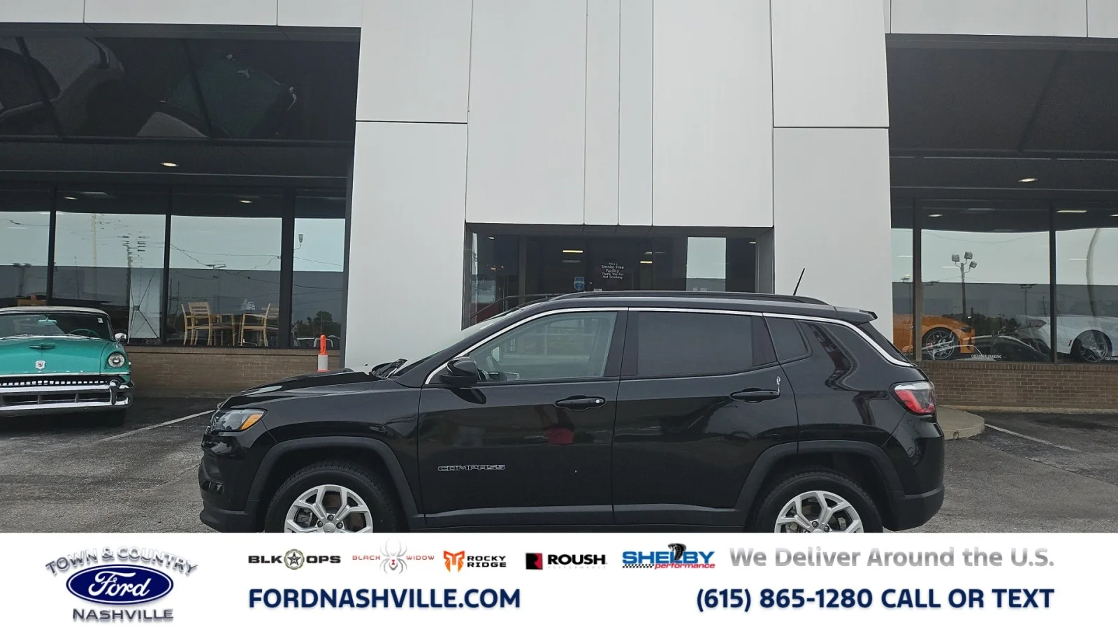 Used 2024 Black Jeep Latitude 4WD image 2