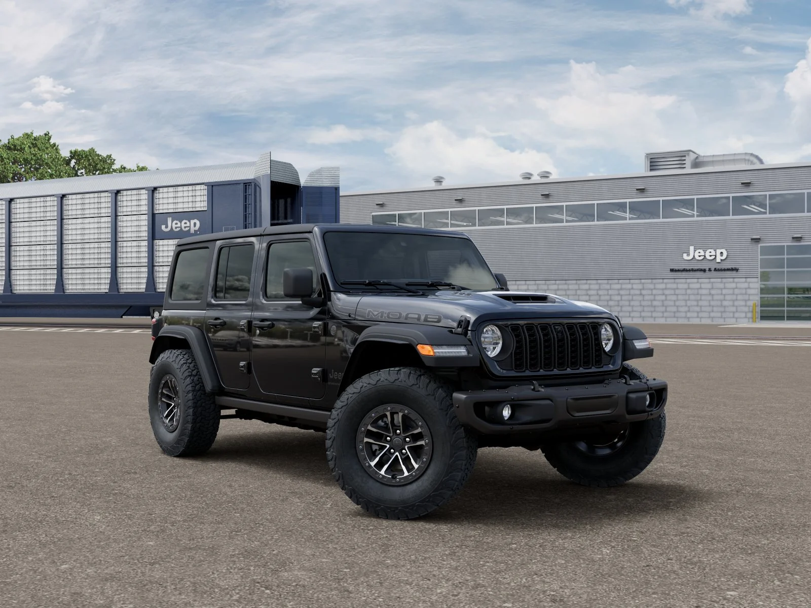 New 2026 Black Clear-Coat Exterior Paint Jeep Willys 392 image 20