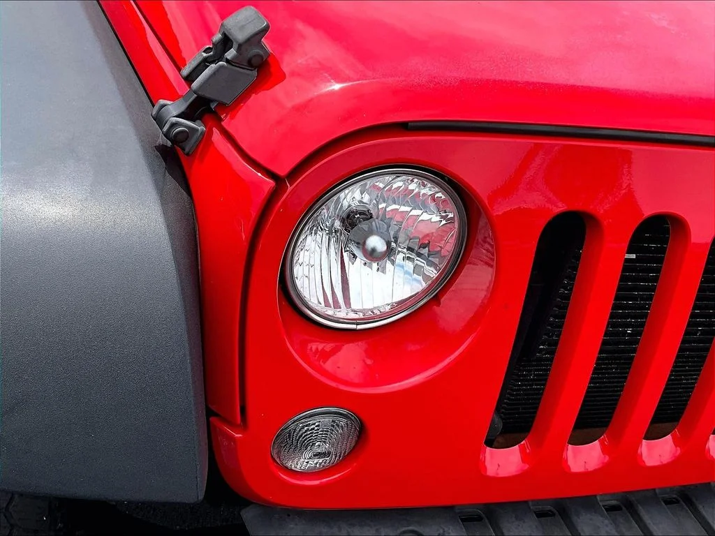 Used 2015 Red Jeep Unlimited Sport image 23