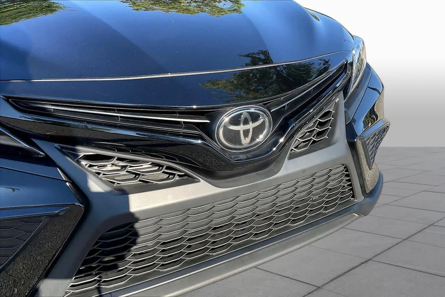 Used 2023 Midnight Black Metallic Toyota SE image 28