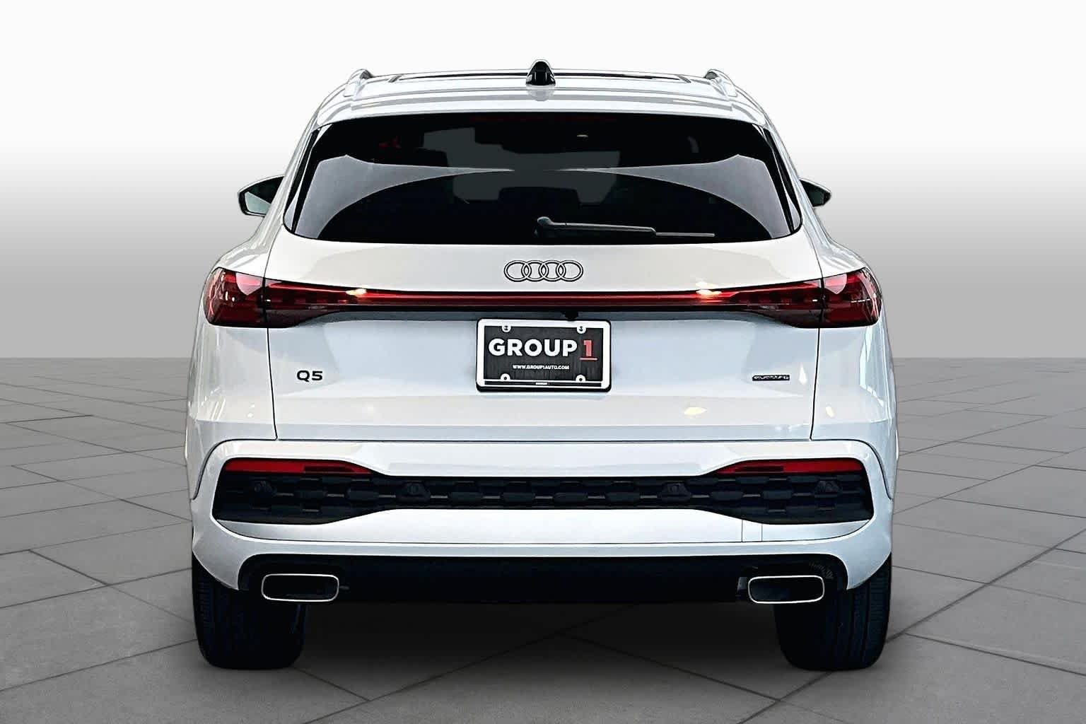 Used 2025 Glacier White Metallic Audi Premium Plus image 5