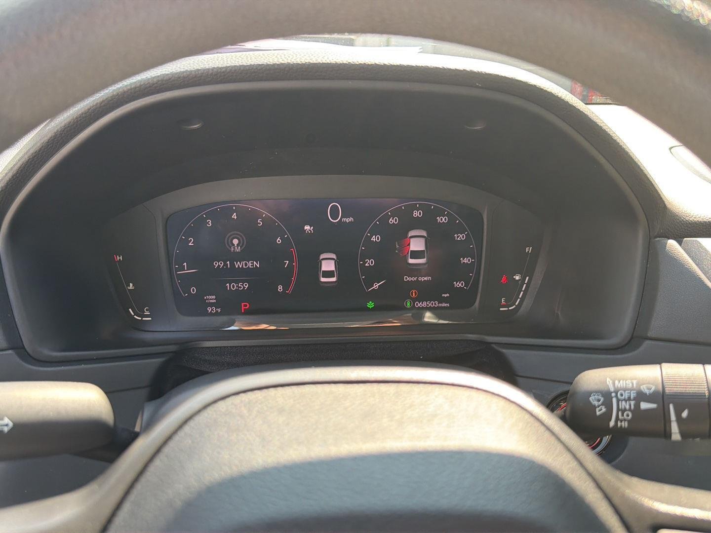 Used 2023 Platinum White Pearl Honda EX image 22