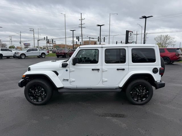 Used 2025 Jeep Wrangler 4xe Sahara 4XE with VIN 1C4RJXP69SW601740 for sale in Tinley Park, IL