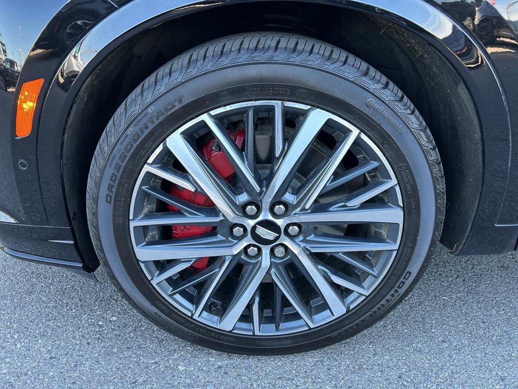 Used 2023 Stellar Black Metallic Cadillac AWD Sport image 8