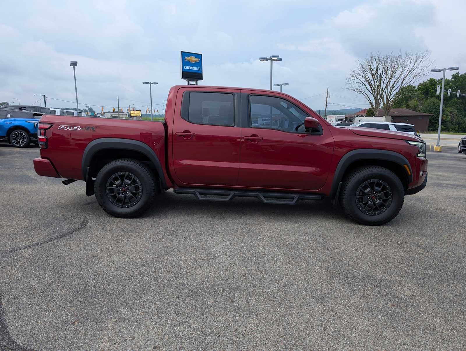 Used 2022 Cardinal Red Tricoat Nissan PRO-4X image 7