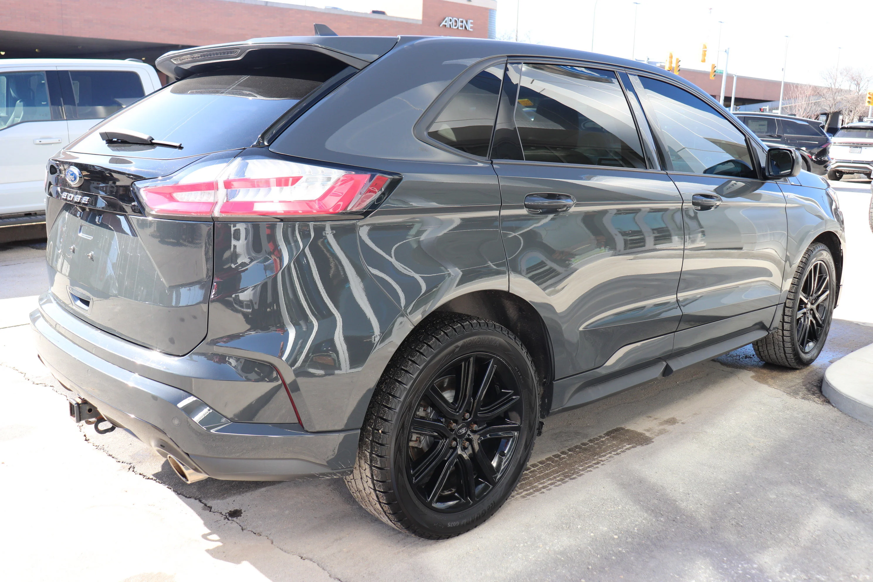 Certified Used 2021 Atlas Blue Metallic Ford ST Line image 4