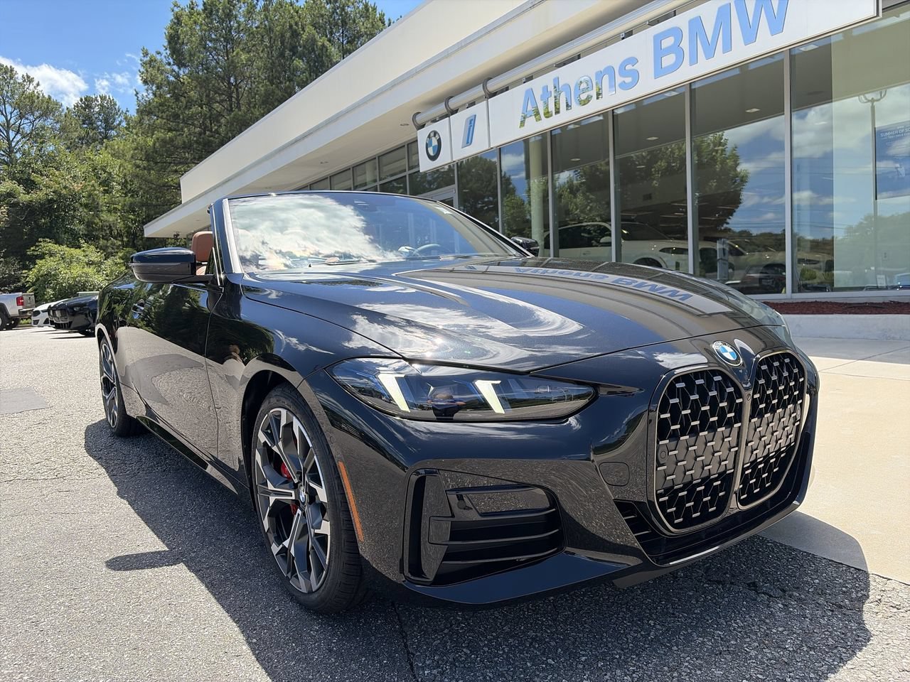 New 2027 Black Sapphire Metallic BMW 430i image 1