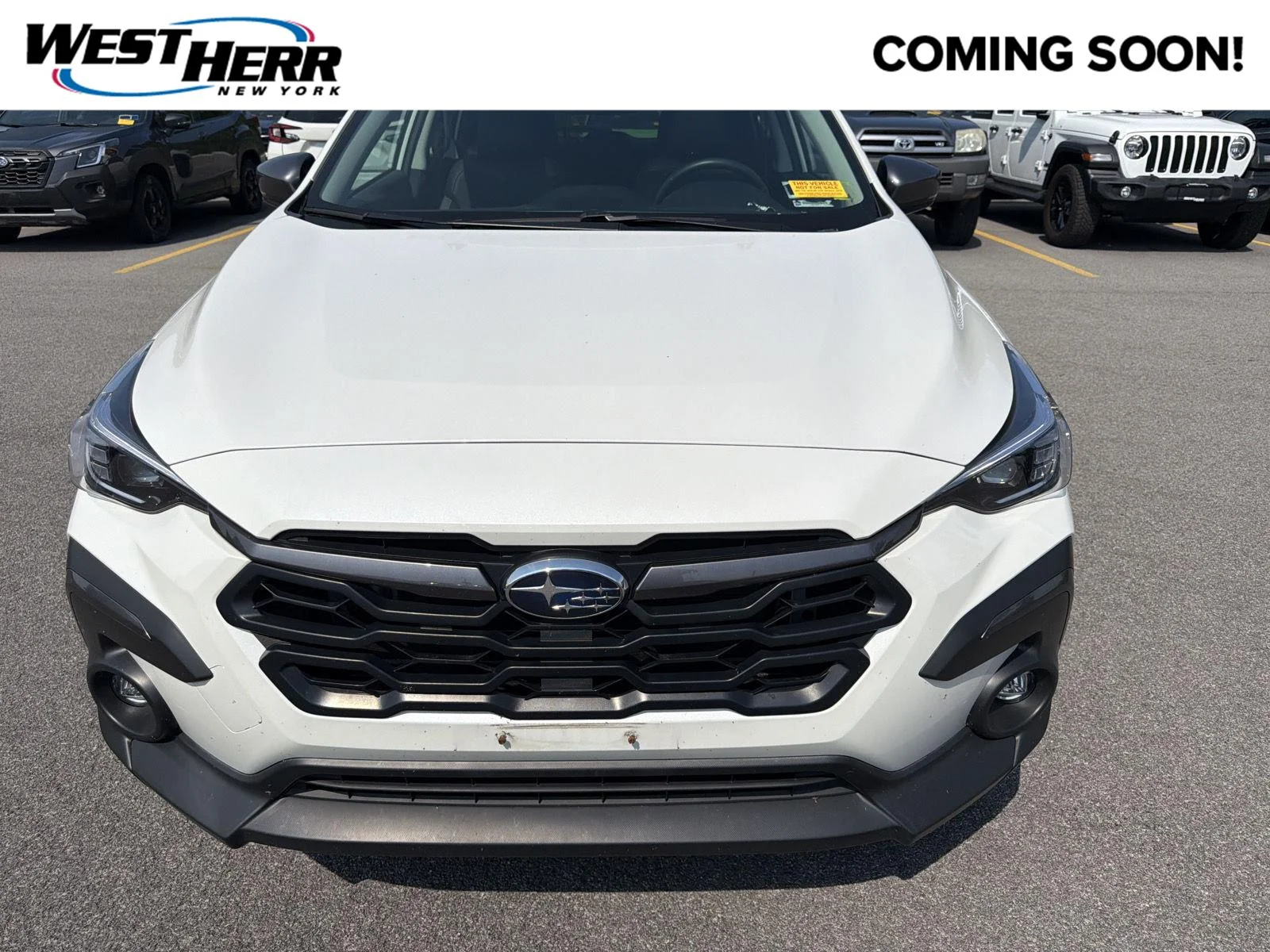 Used 2024 Crystal White Pearl Subaru Limited image 1