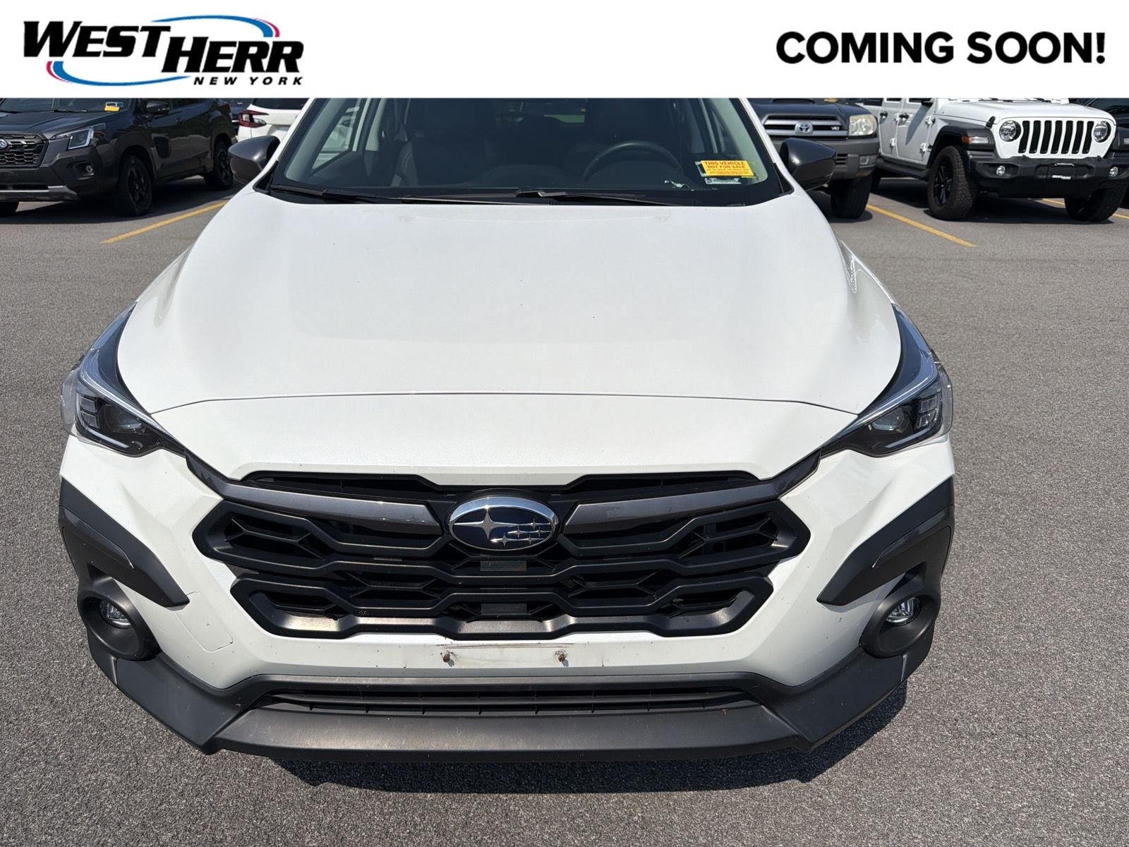 Used 2024 Crystal White Pearl Subaru Limited image 1